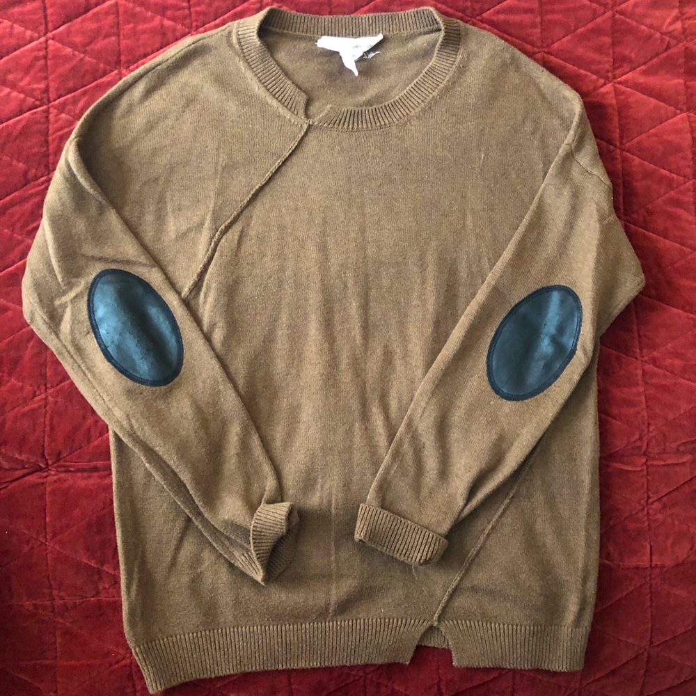 BCBGeneration elbow patch sweater